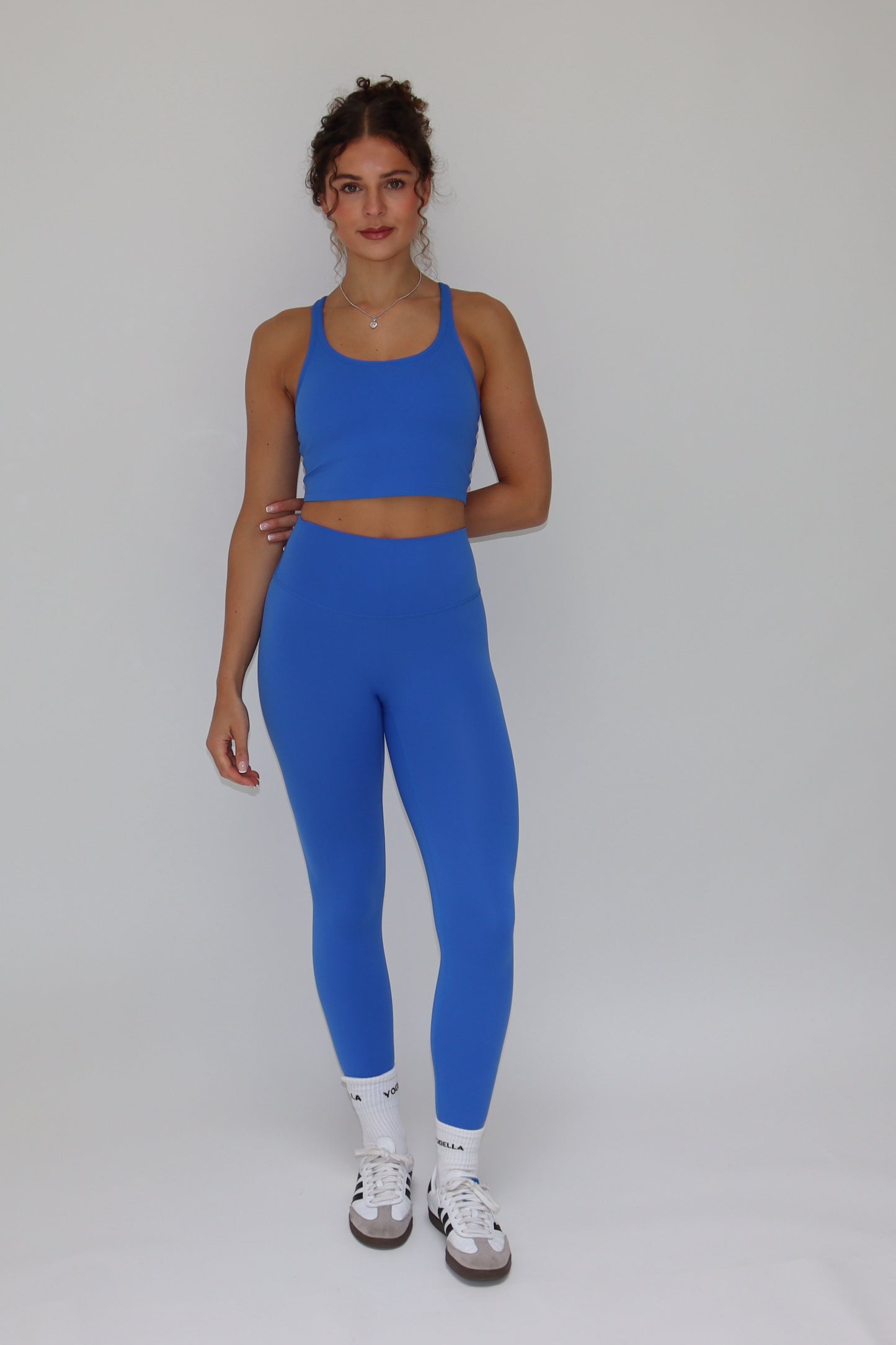 Freedom Racer Back Sports Bra - Cobalt Blue