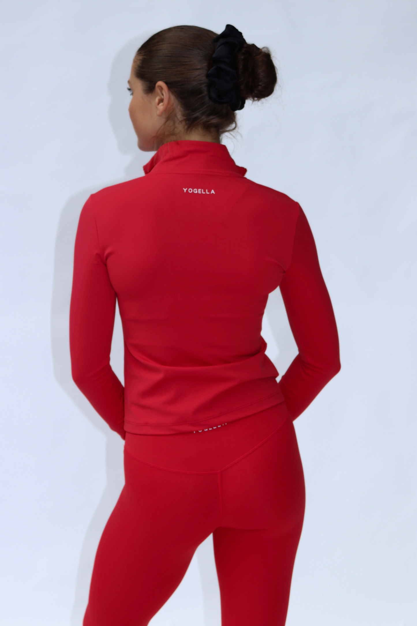 Freedom Long Sleeve Zip Up Jacket - Rouge