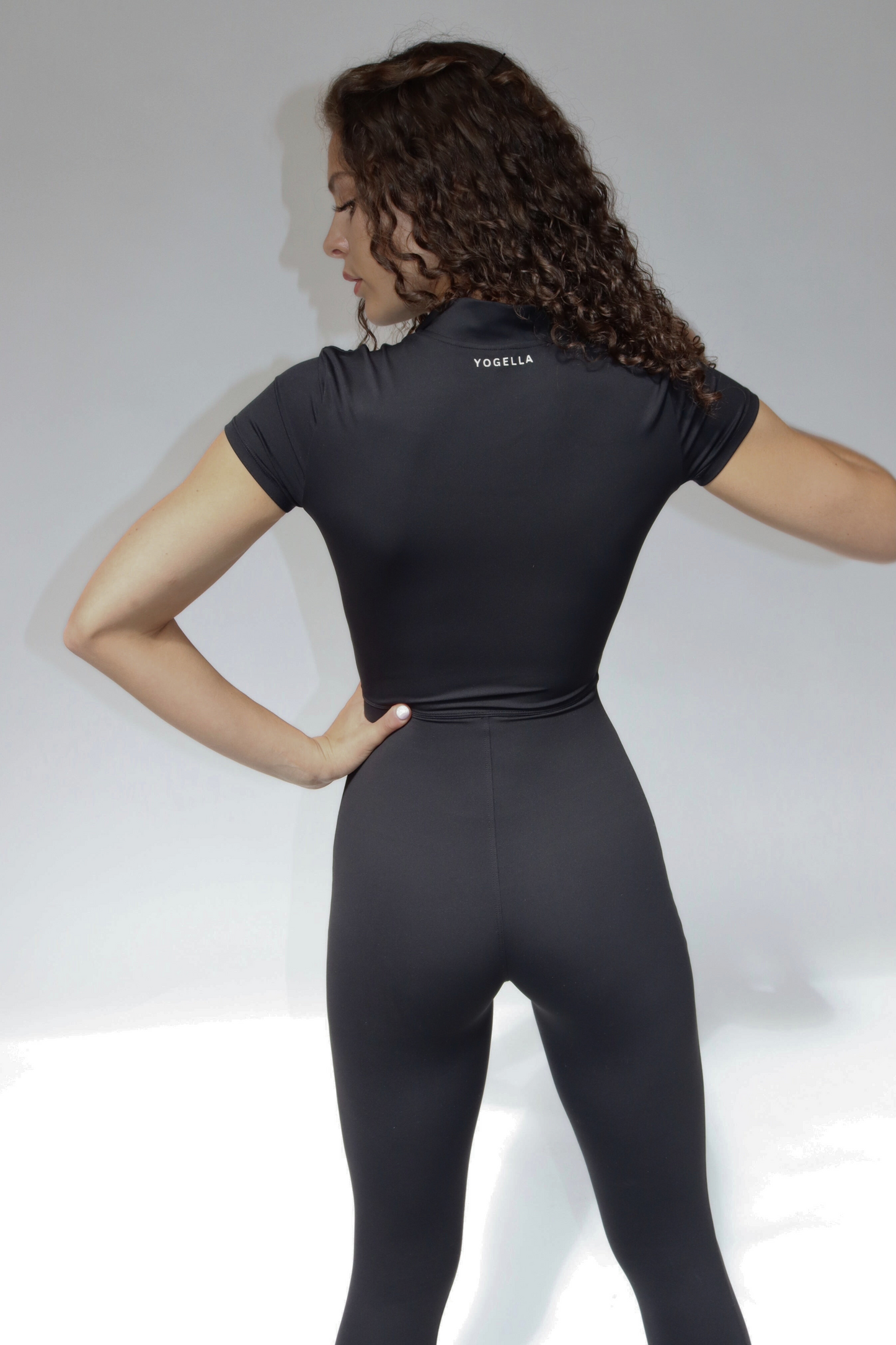 Freedom Short Sleeve Jumpsuit - Black