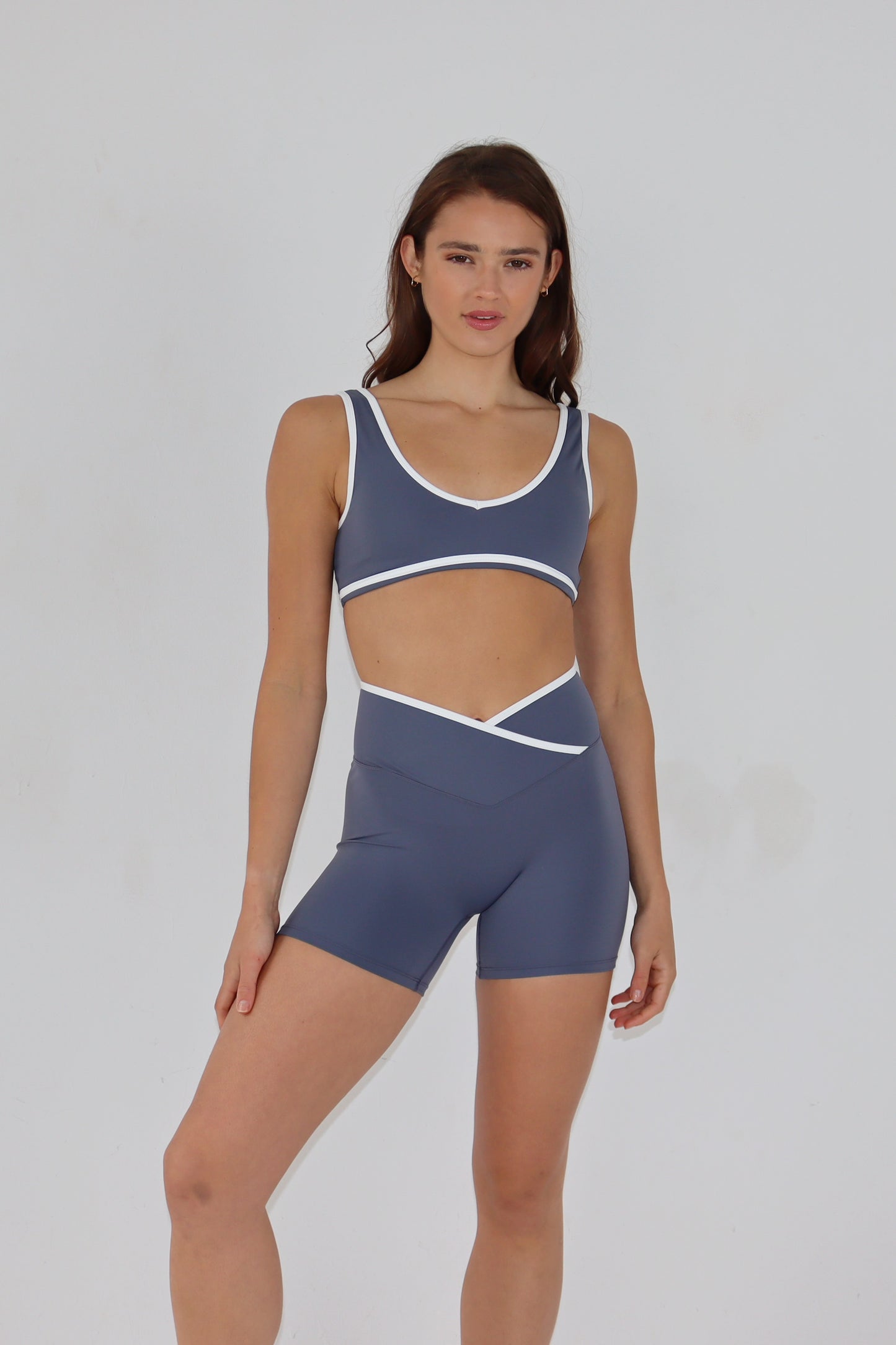 Freedom Piping Shorts - Storm Blue