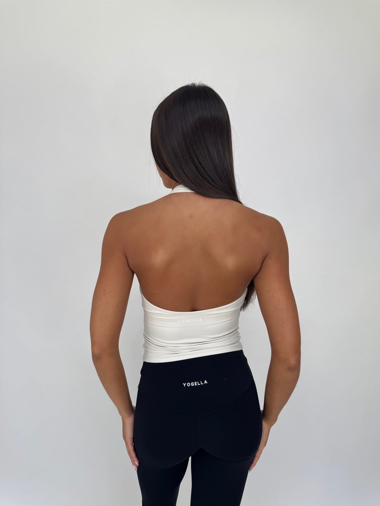 Wrap Halter Top - Ivory