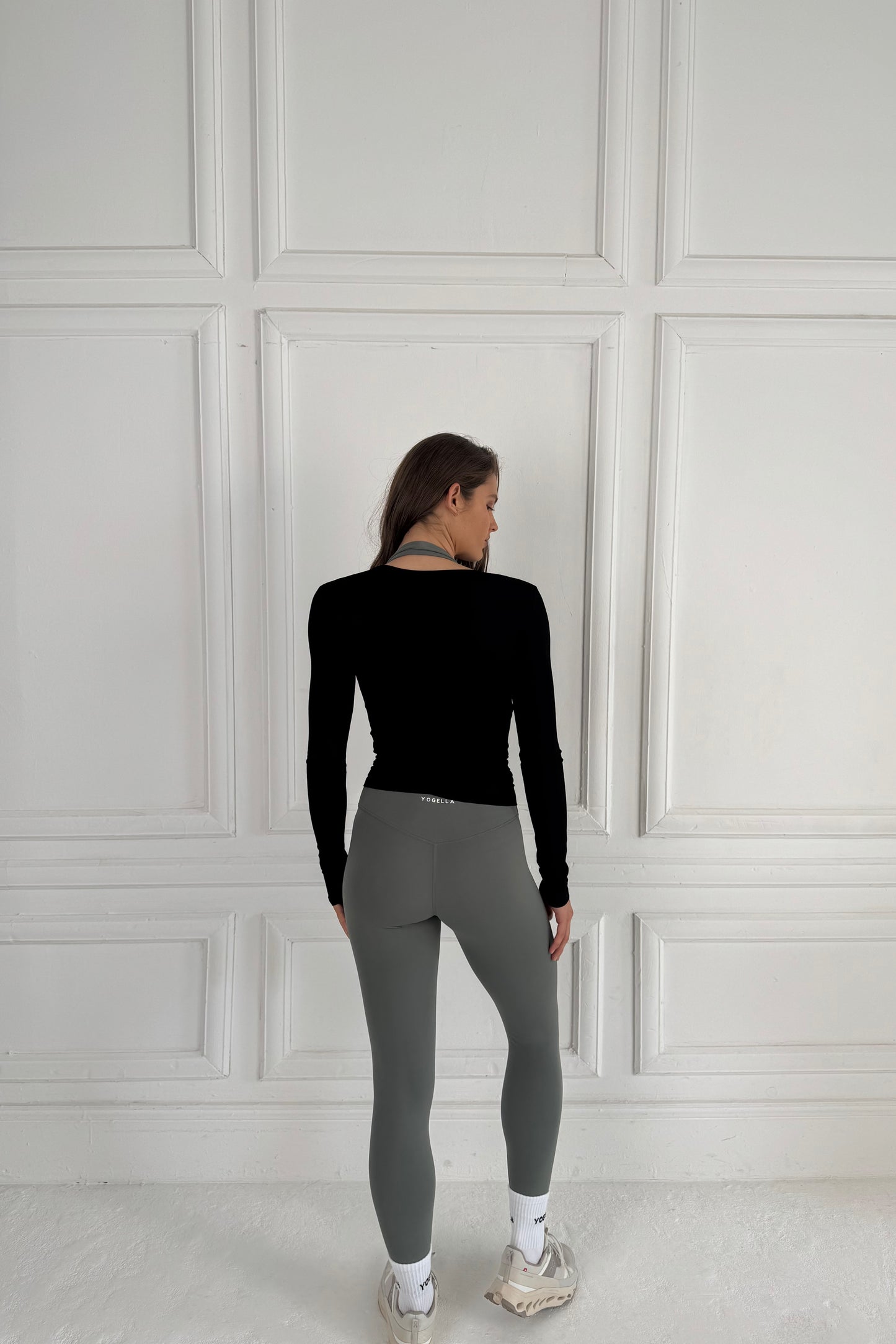 Wrap Over Cardigan - Black