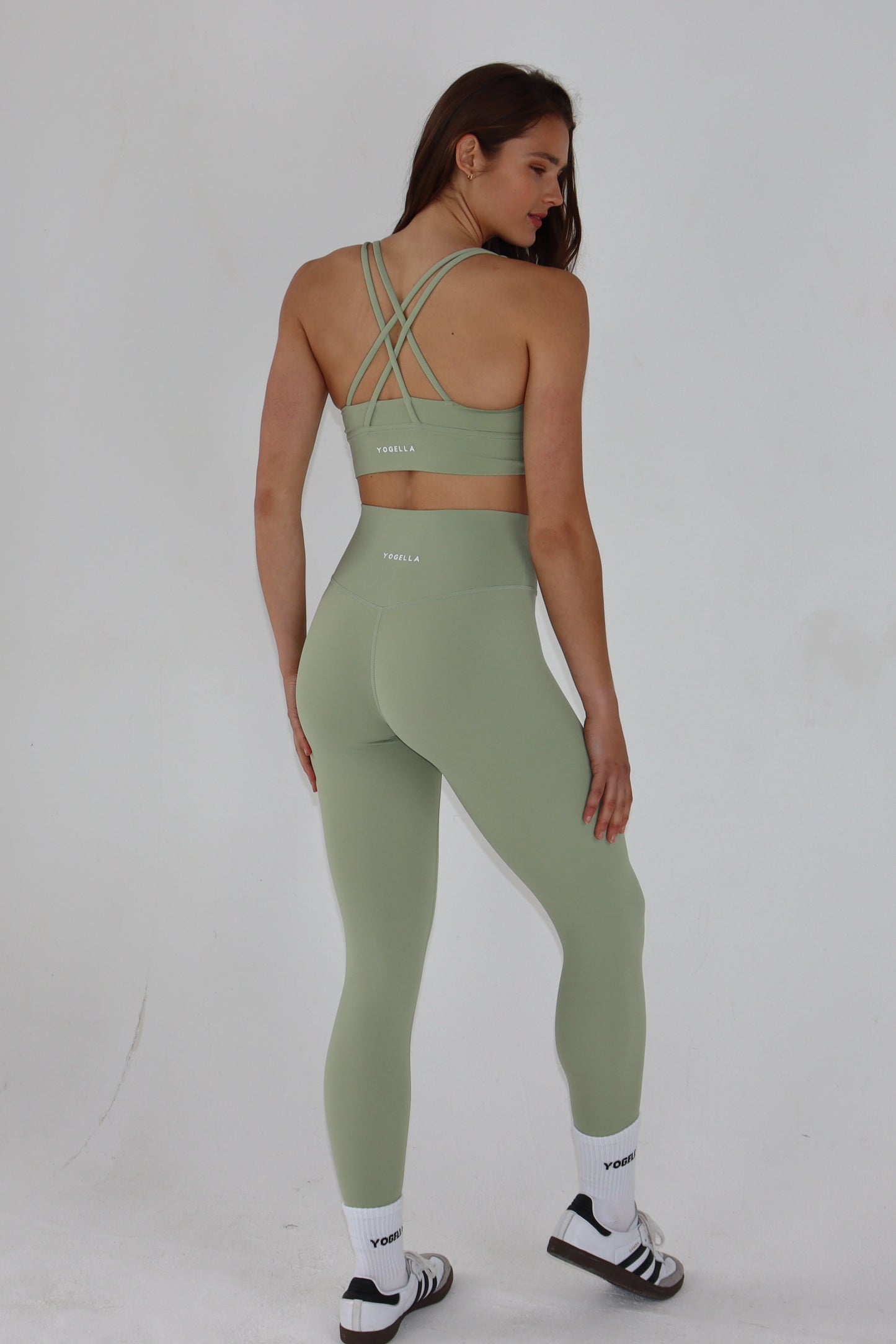 Freedom Crossback Sports Bra - Pistachio