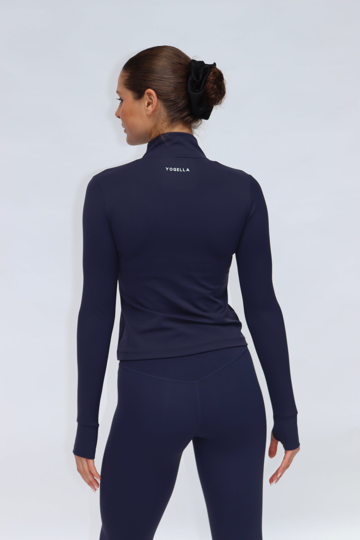 Freedom Long Sleeve Zip Up Jacket - Dark Navy