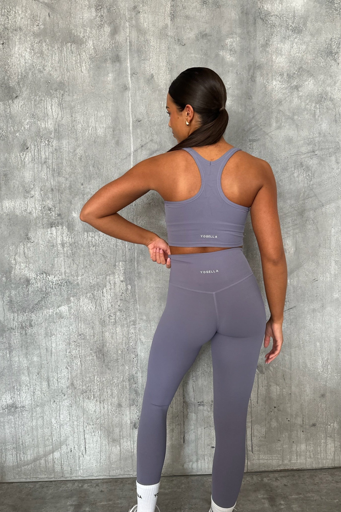 Freedom Racer Back Sports Bra - Lavender