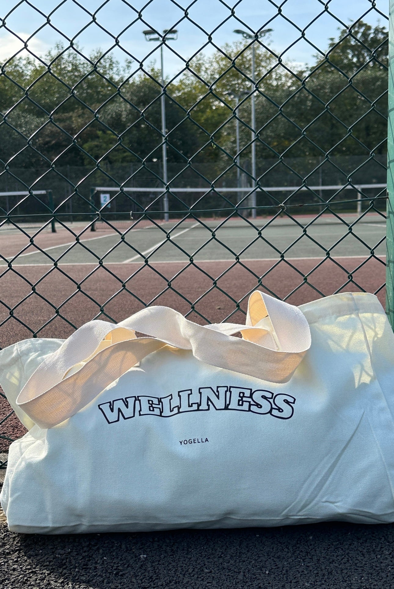 Wellness Natural Cotton Jumbo Tote Bag