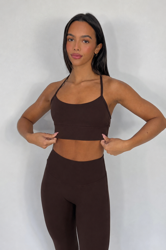 Freedom Form Sports Bra - Cocoa Bean