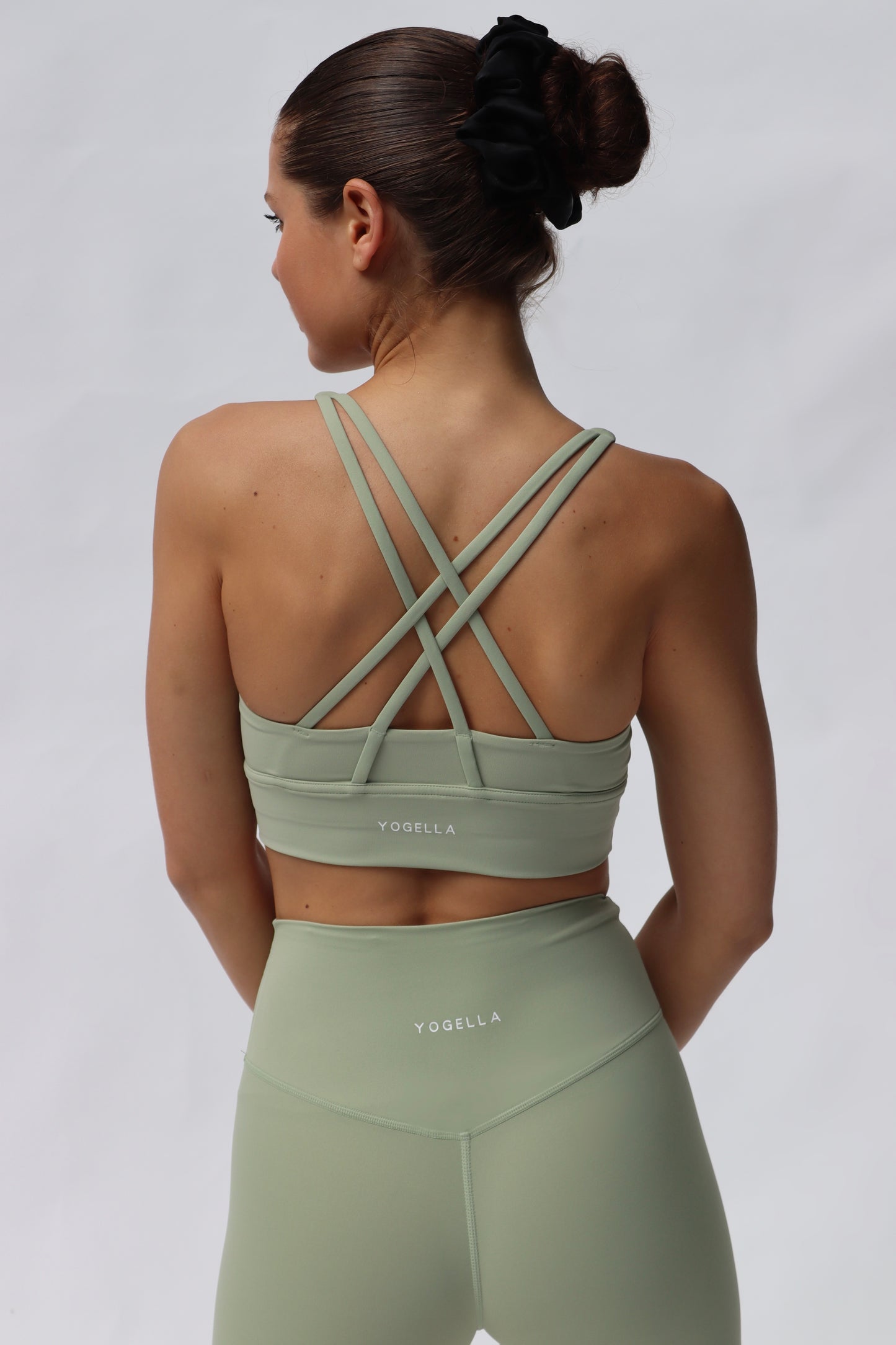 Freedom Crossback Sports Bra - Pistachio