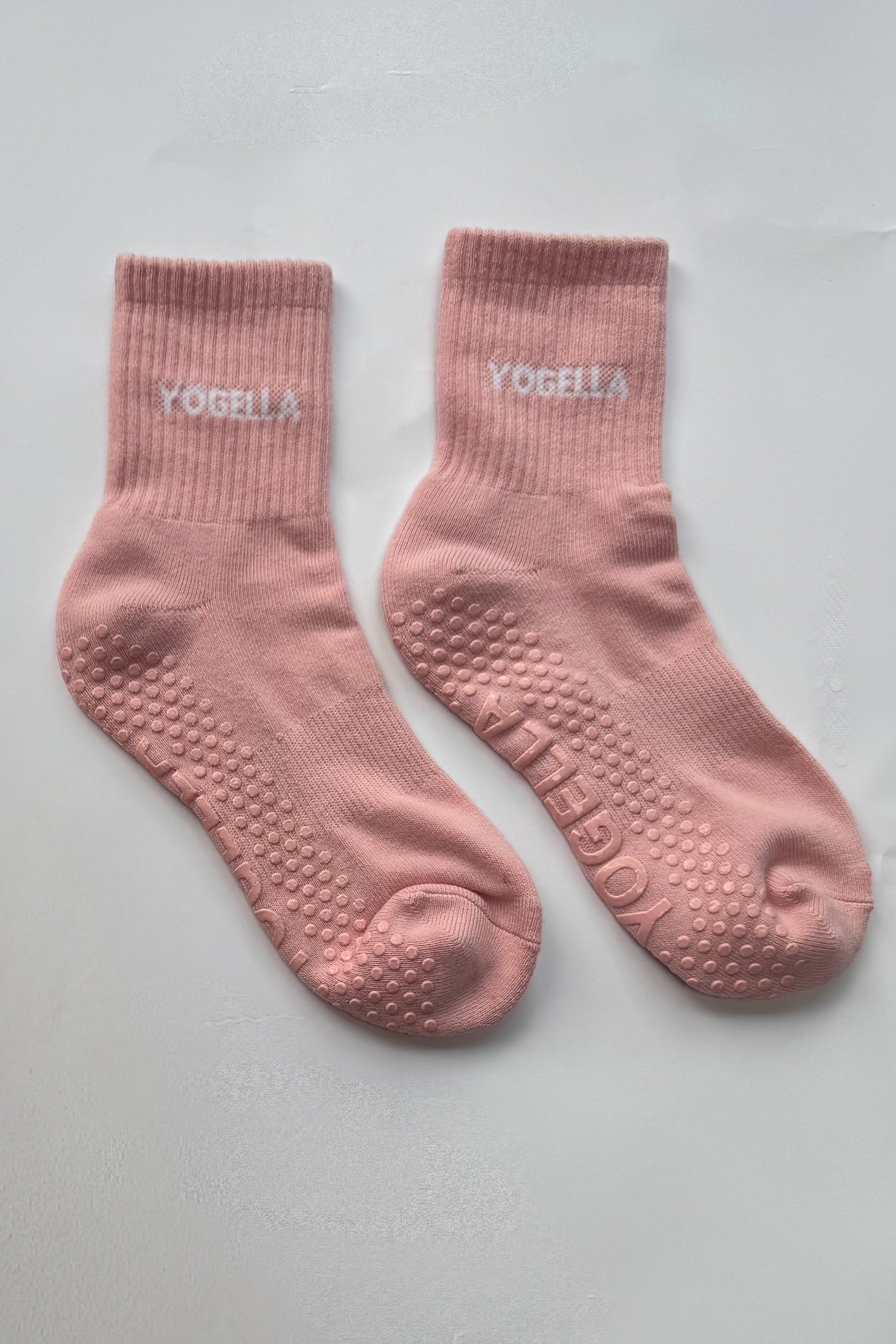 Ballet Pink Yogella Pilates Grip Socks
