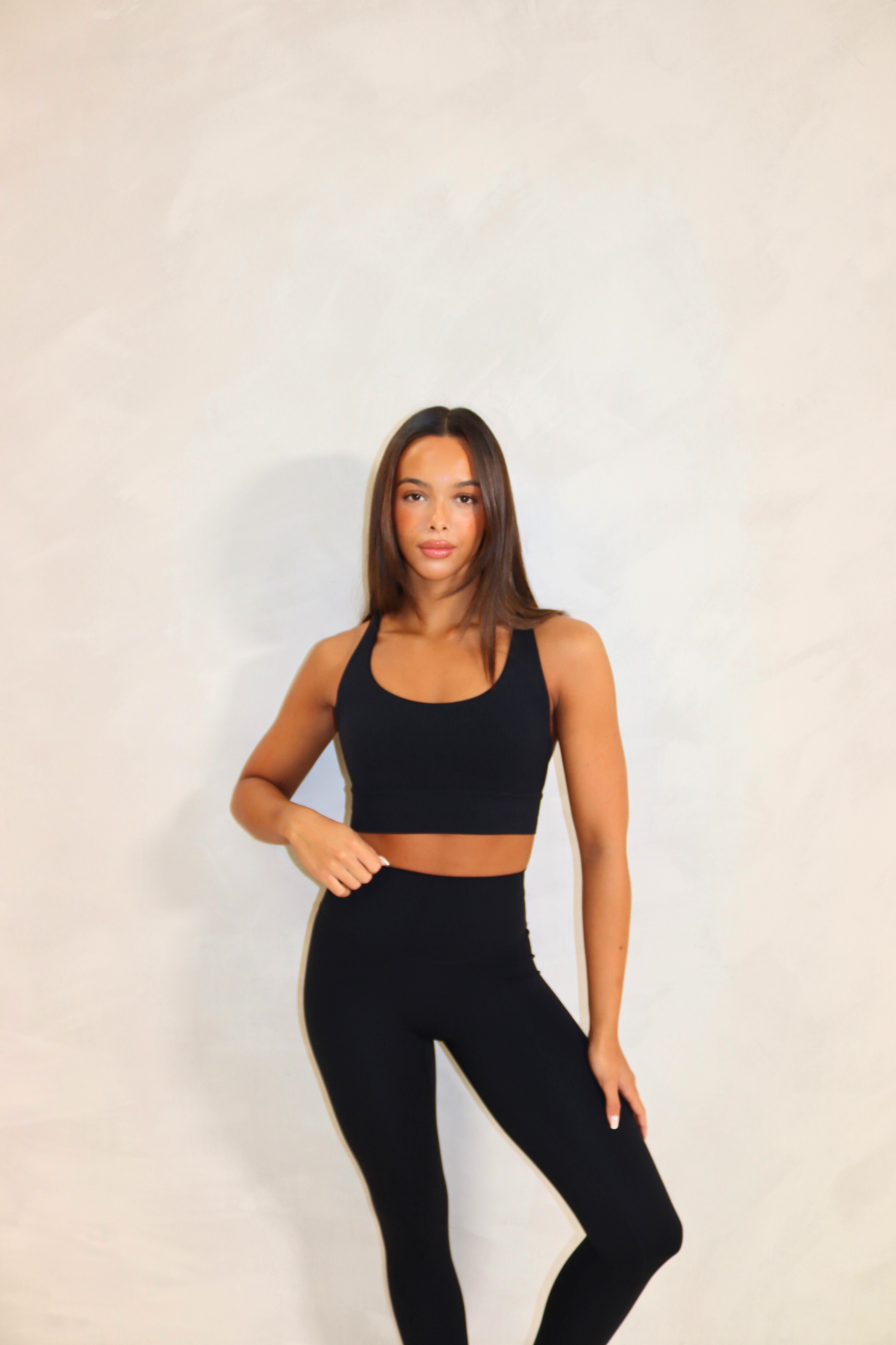 Freedom Crossback Sports Bra - Black