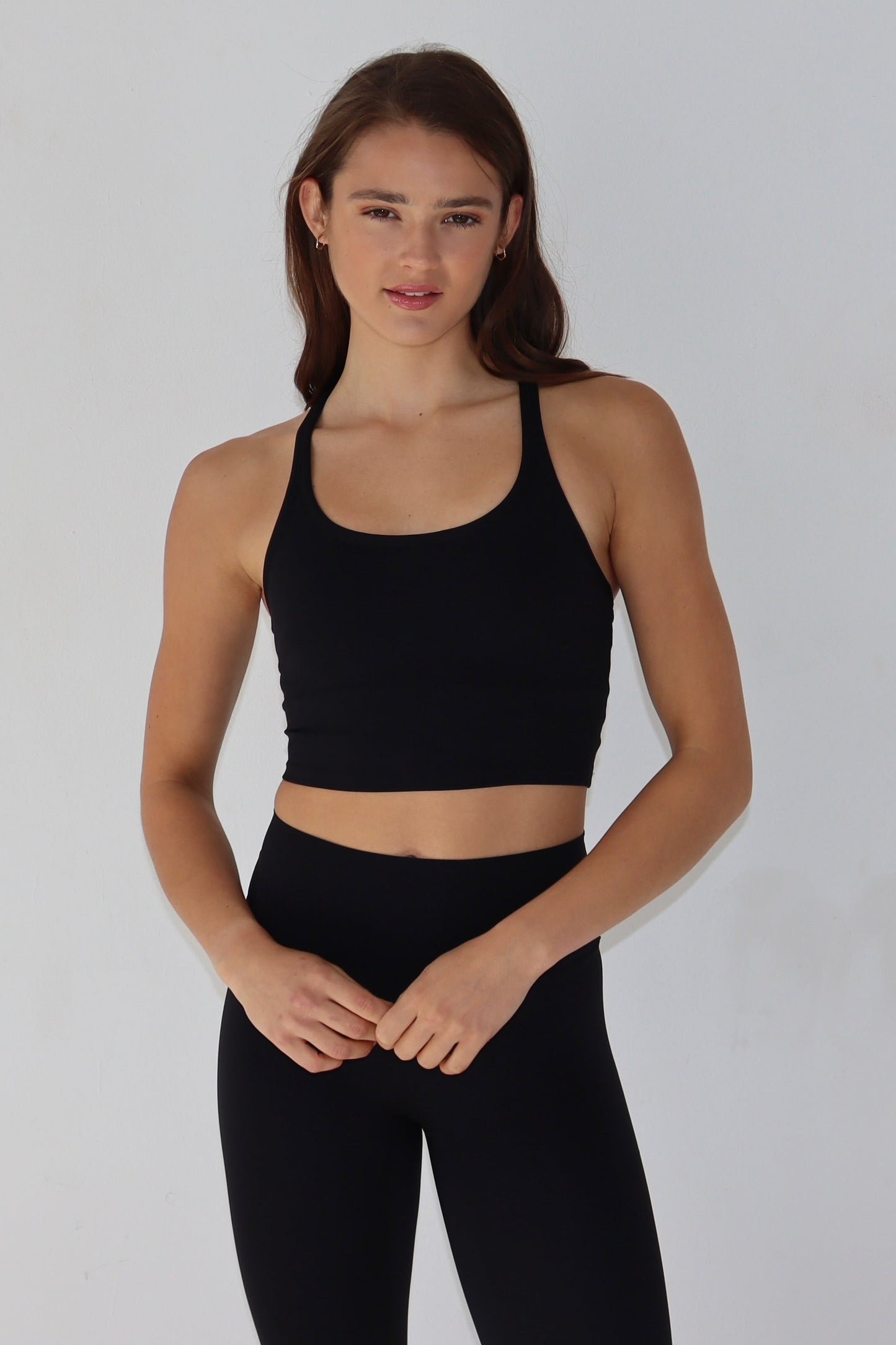 Freedom Racer Back Sports Bra - Black
