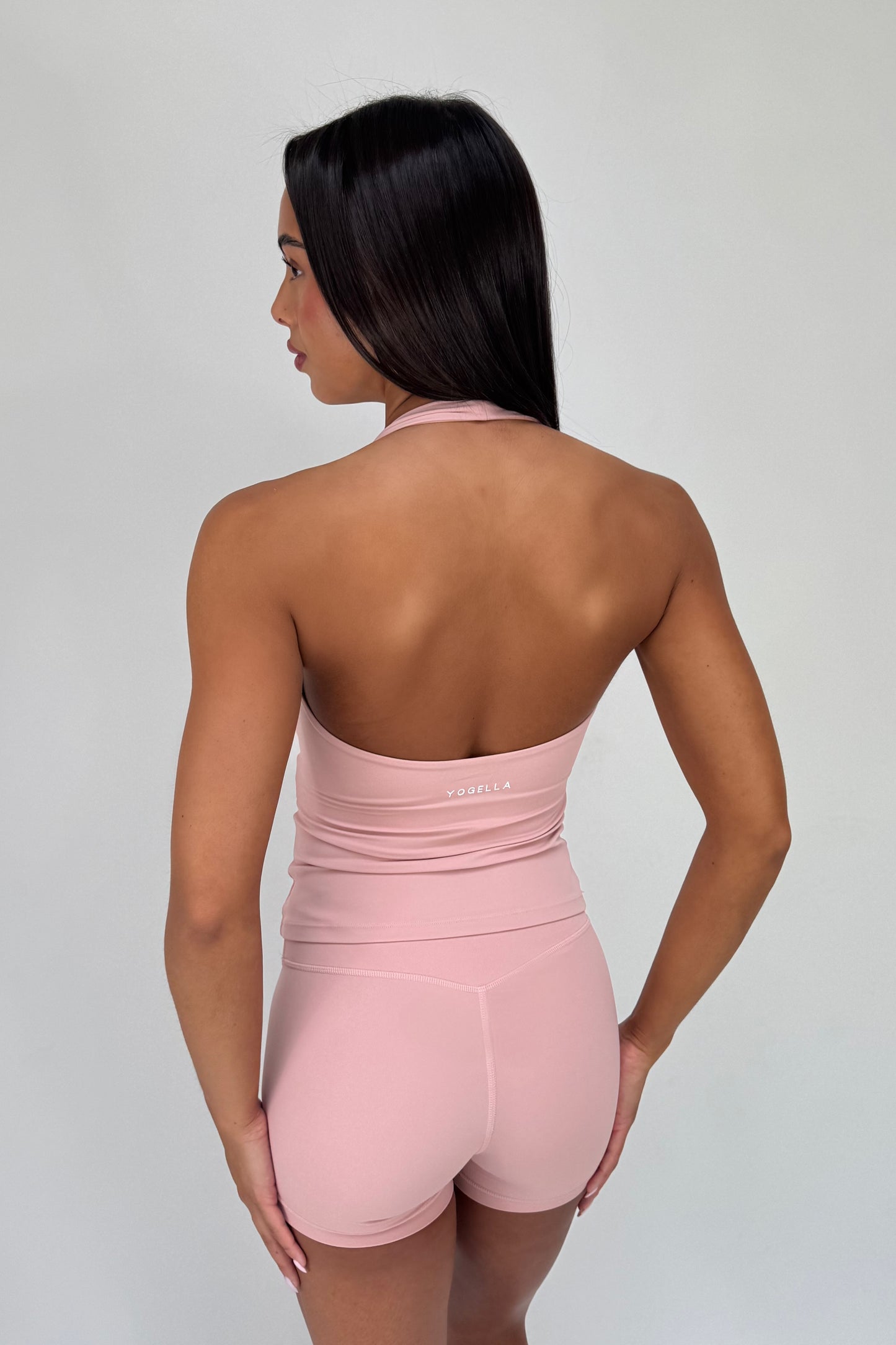 Wrap Halter Top - Ballet Pink