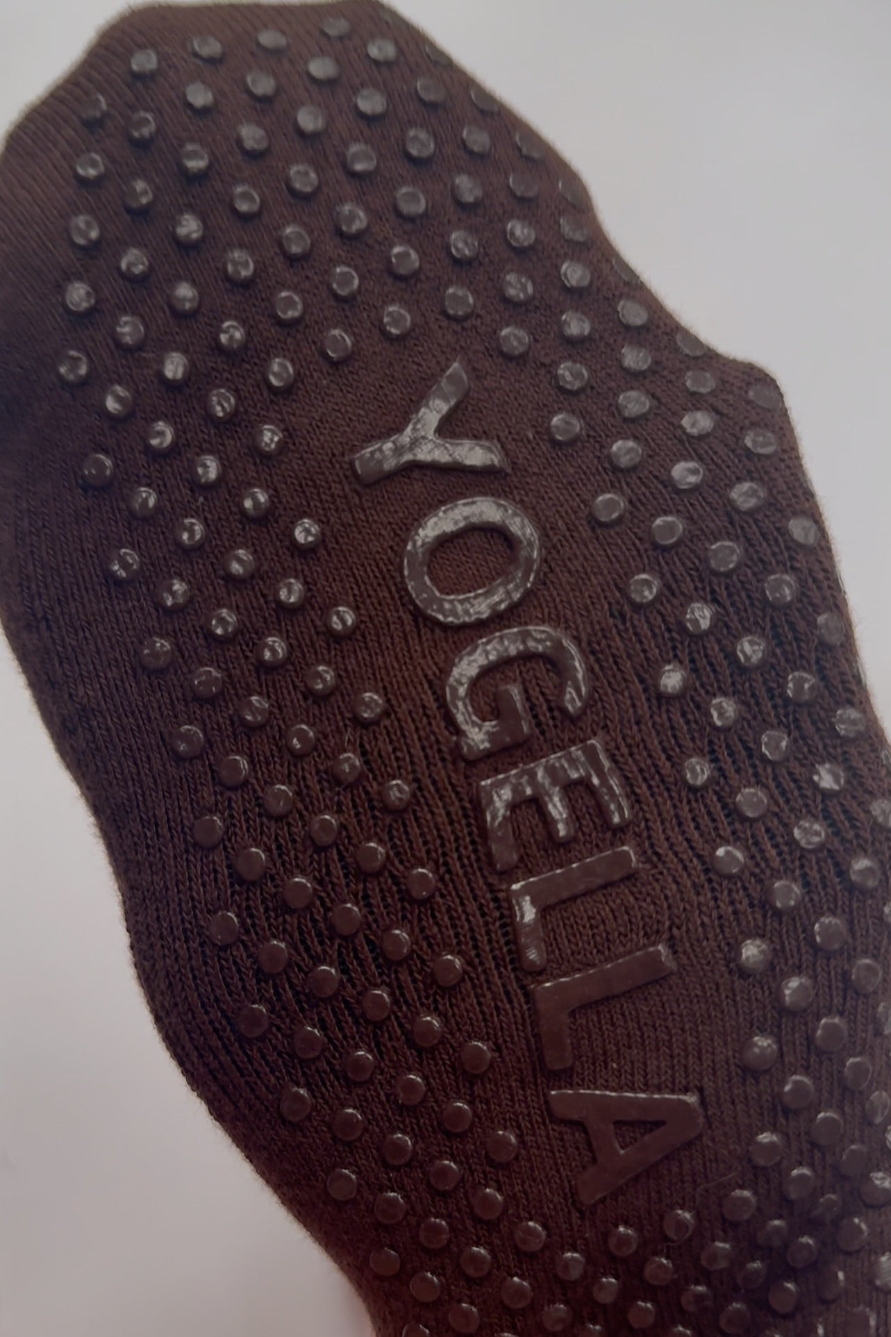 Cocoa Bean Yogella Pilates Grip Socks