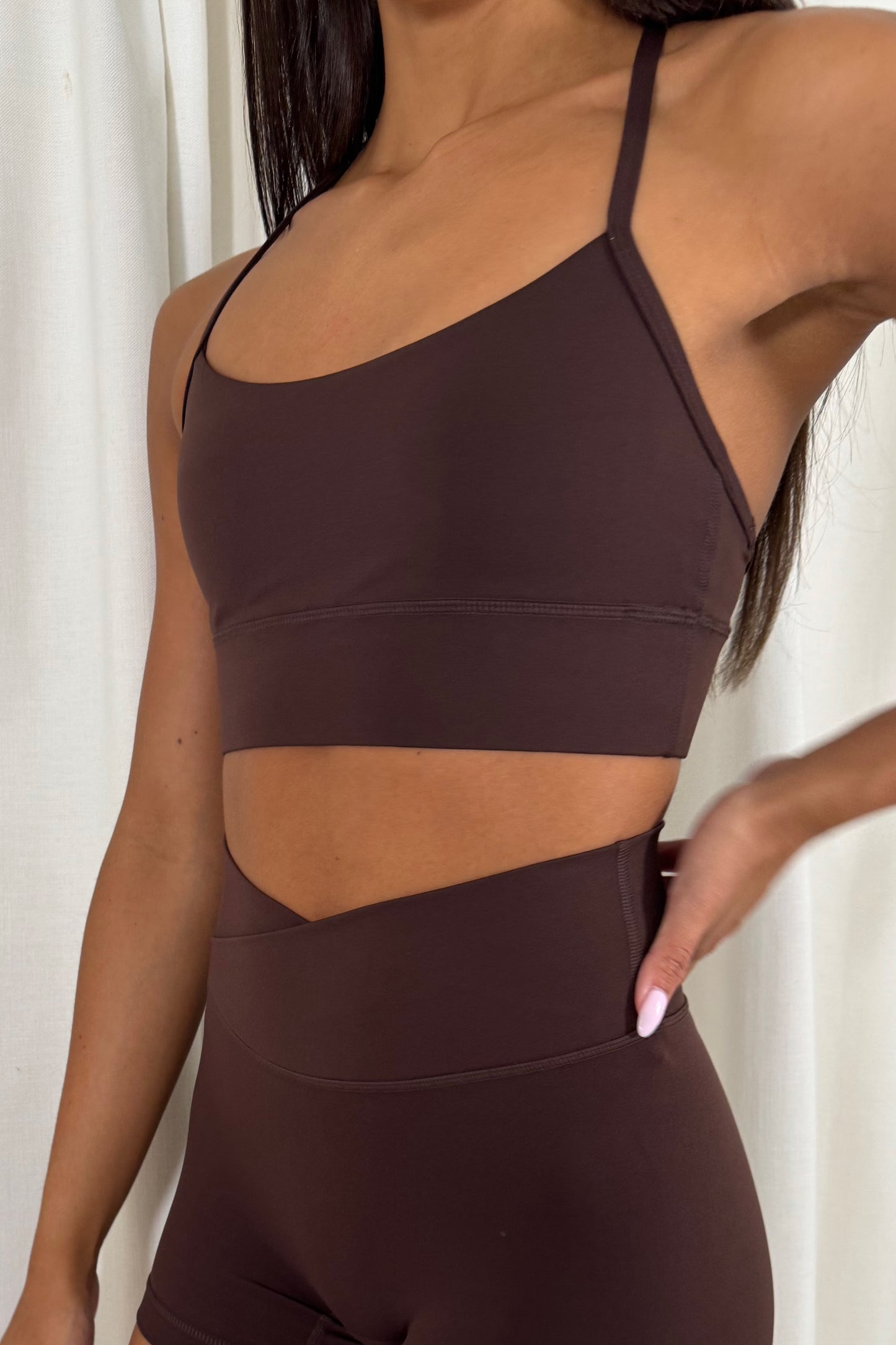 Freedom Form Sports Bra - Cocoa Bean