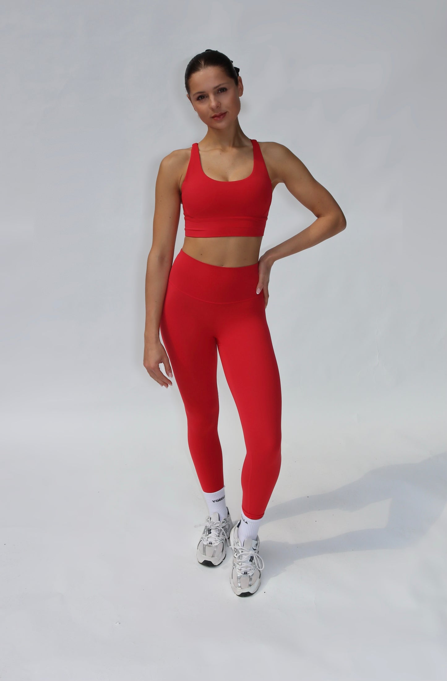 Freedom  Crossback Sports Bra - Rouge