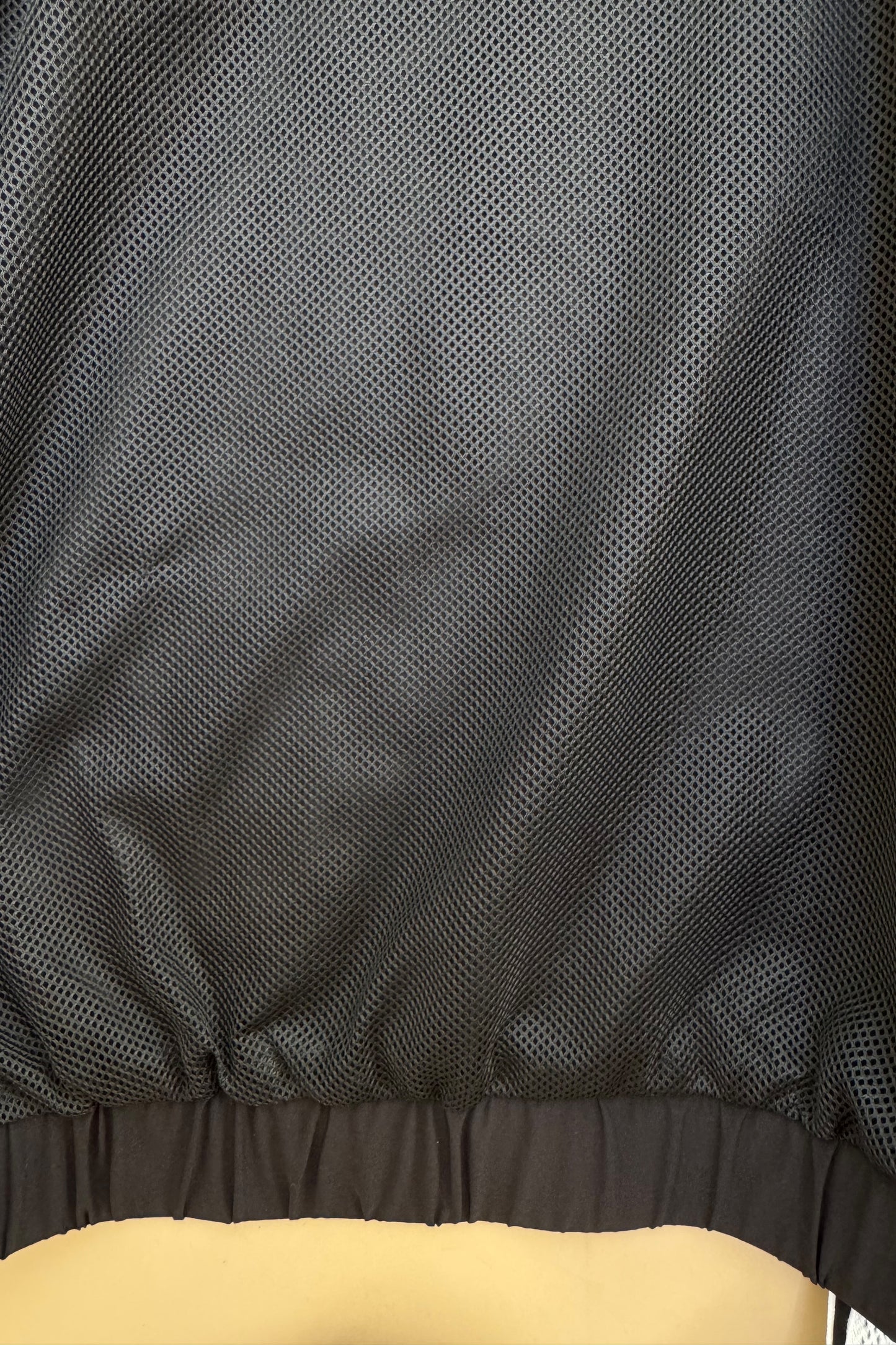 Funnel Track Jacket -Stripe Detail Black