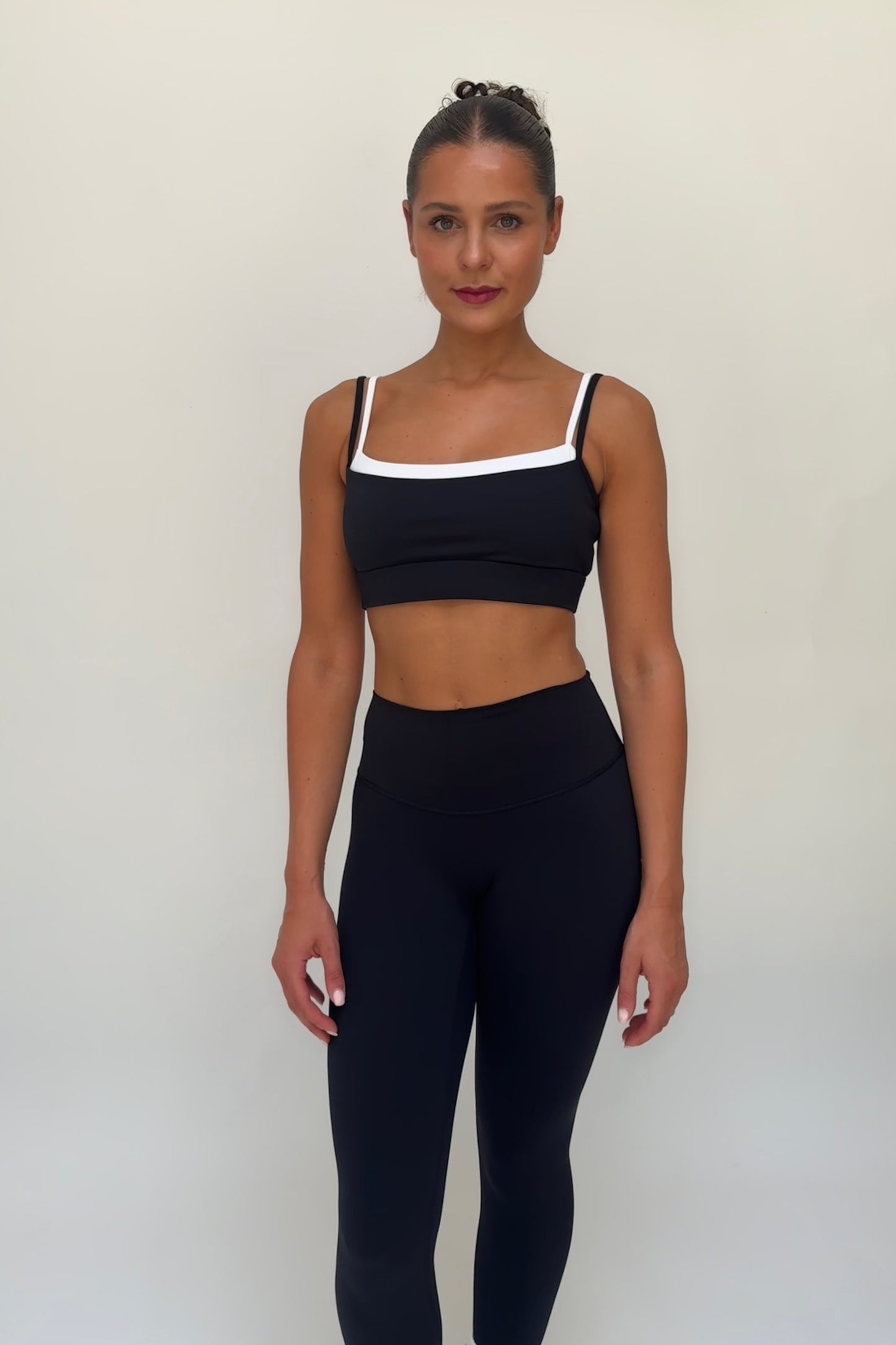 Freedom Double Layer Bra- Black