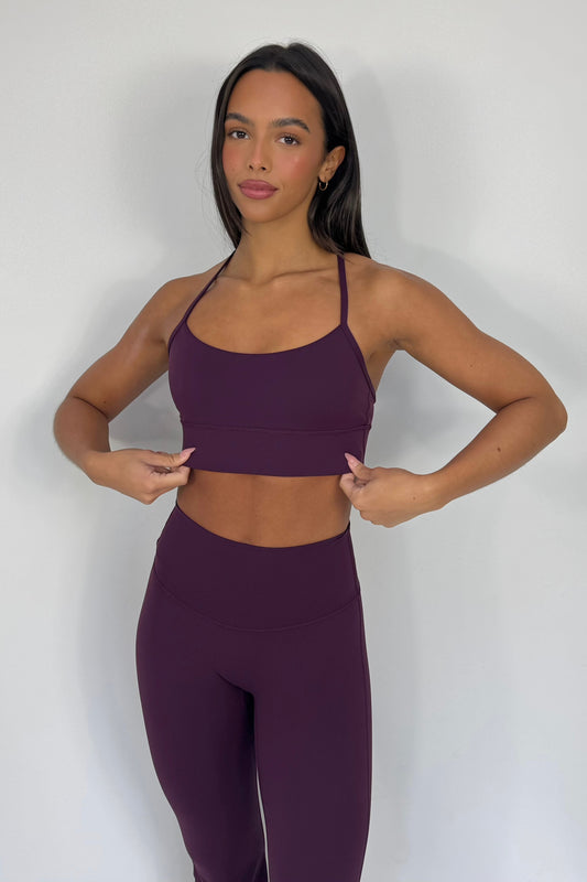 Freedom Form Sports Bra - Plum