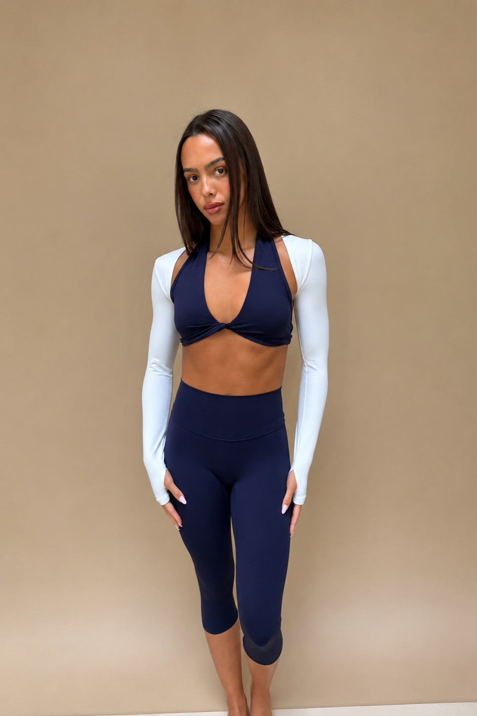 Freedom Capri Leggings - Dark Navy