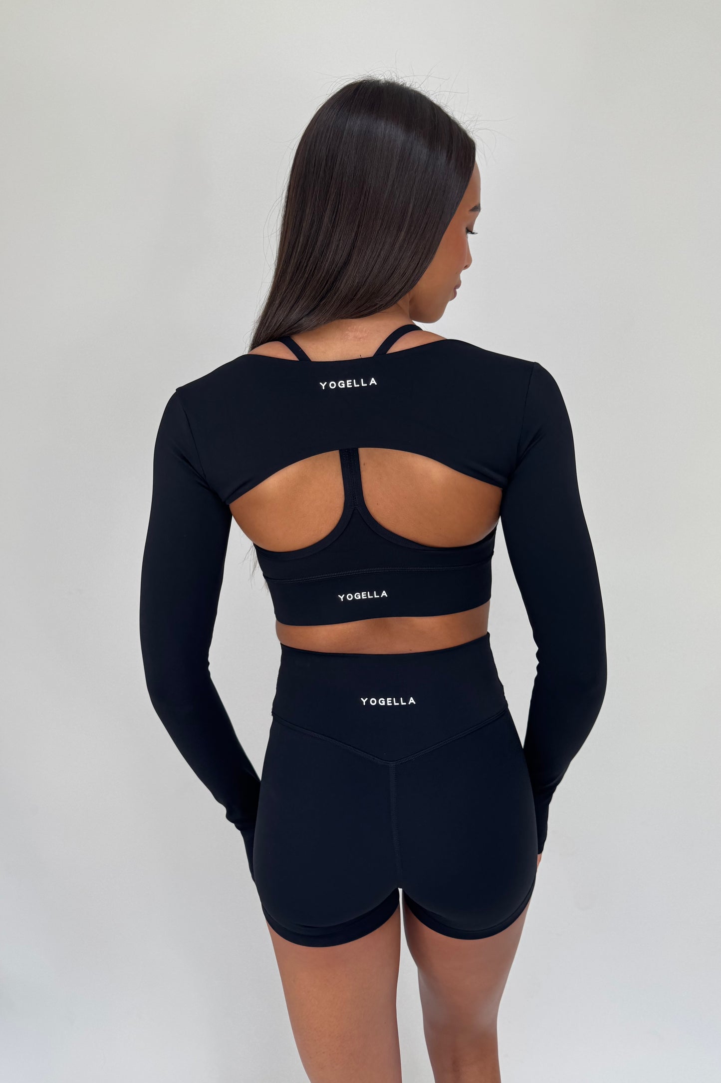 Long Sleeve Bolero - Black