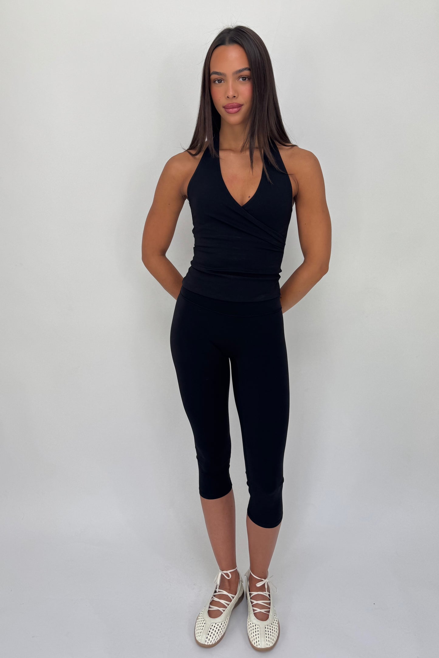 Freedom Capri Leggings - Black