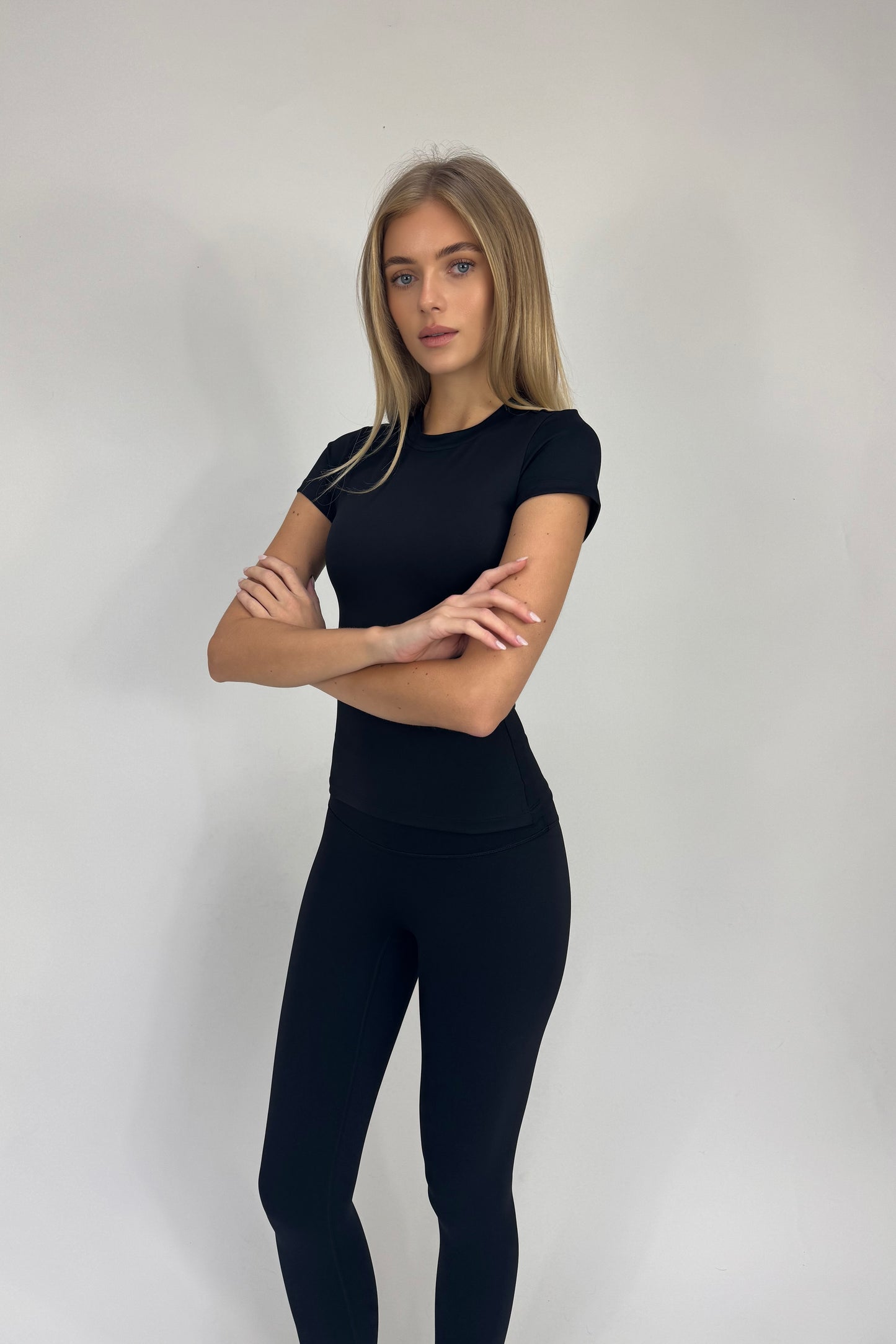 Freedom Short Sleeved Top - Black