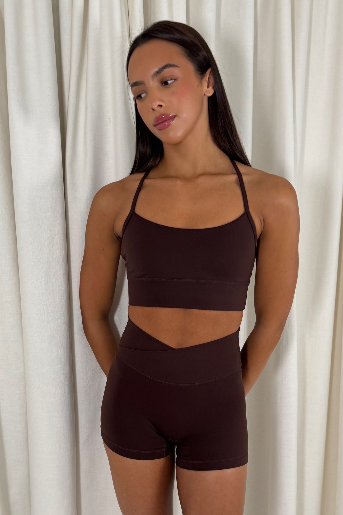 Freedom Form Sports Bra - Cocoa Bean