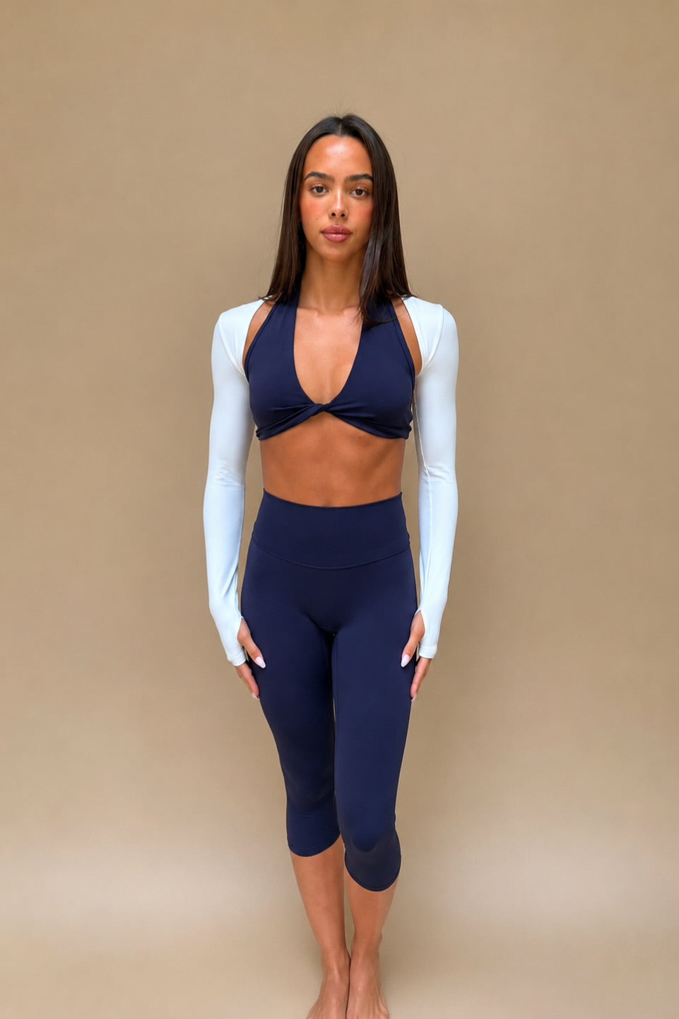 Freedom Capri Leggings - Dark Navy