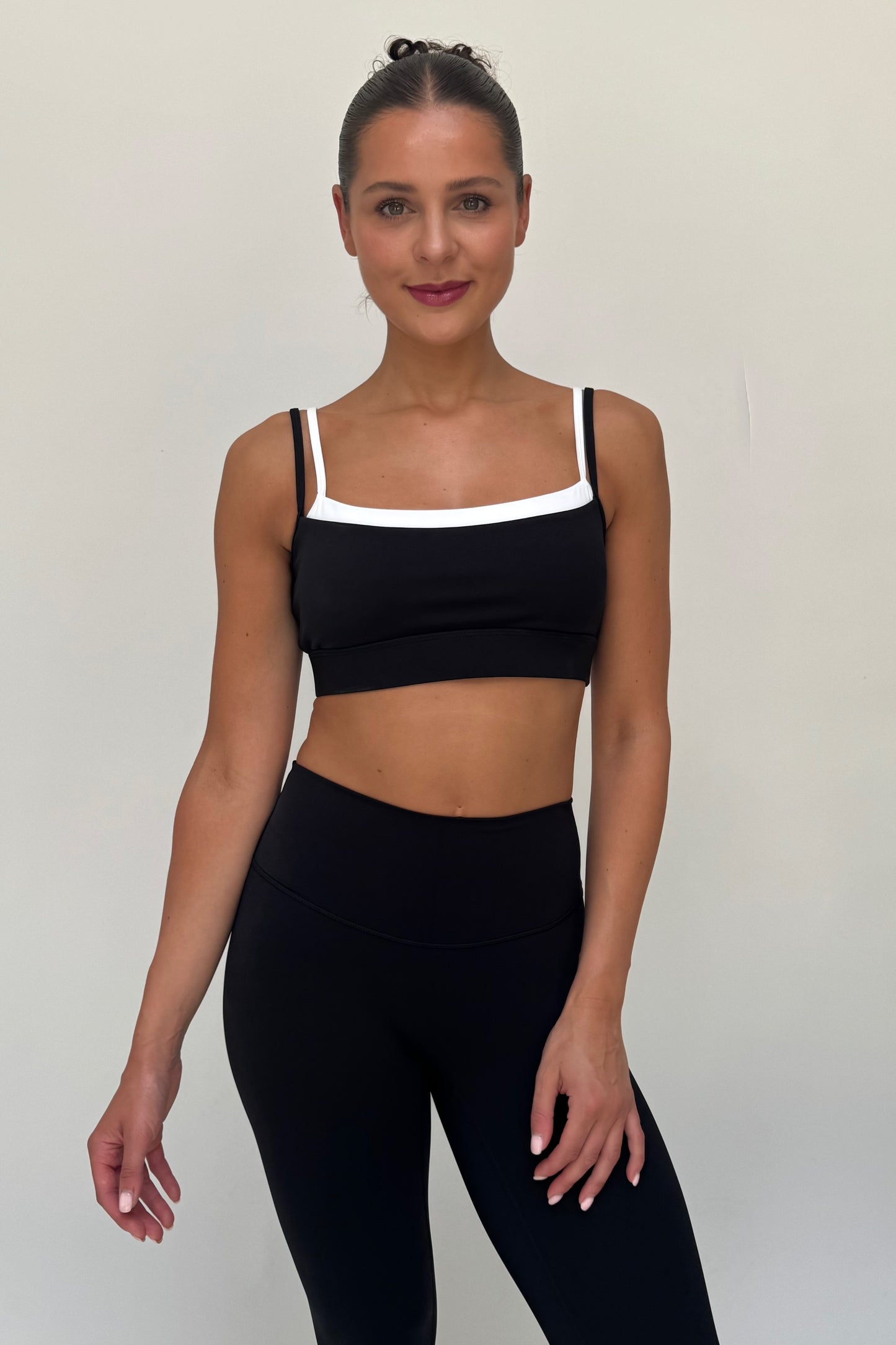 Freedom Double Layer Bra- Black