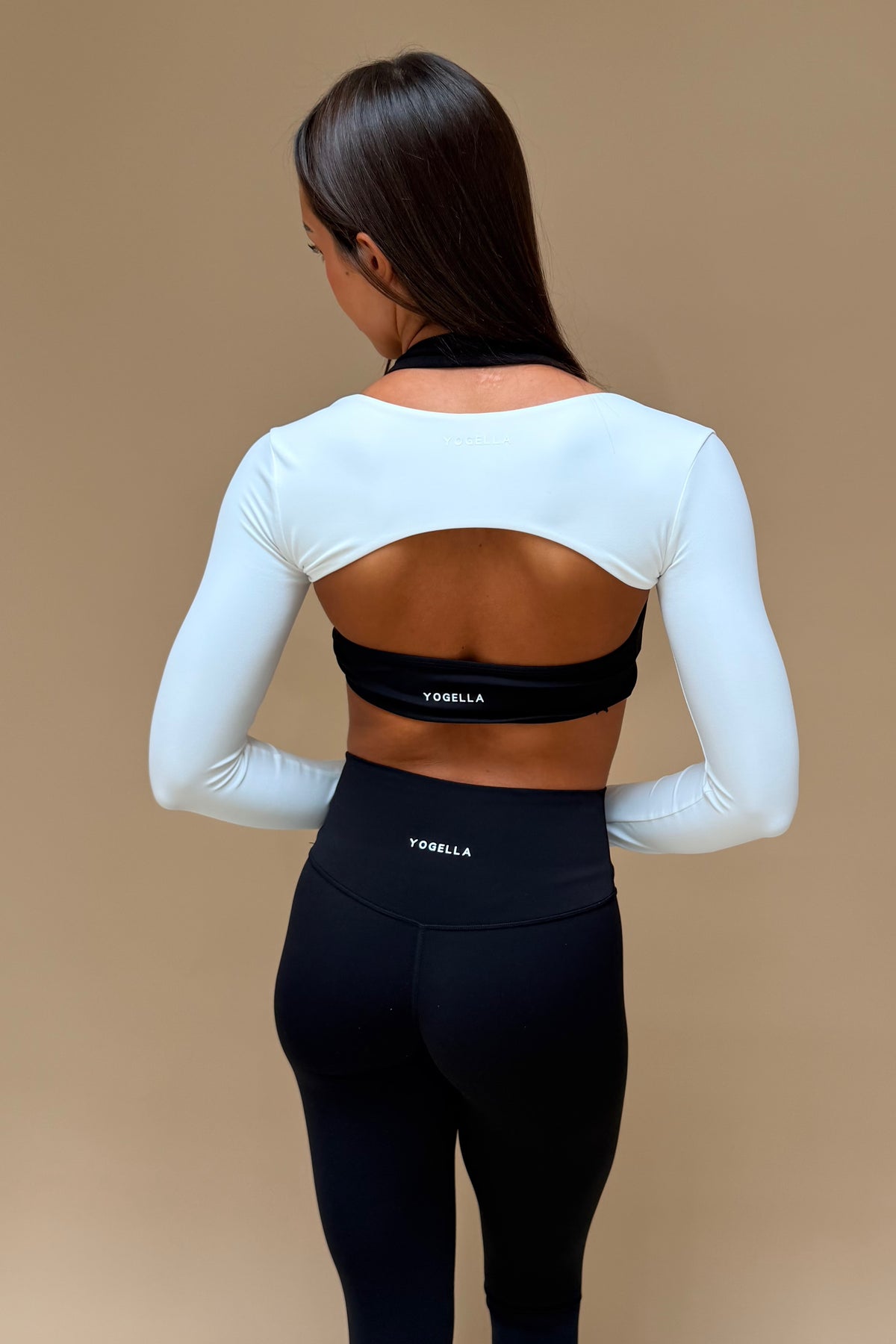 Long Sleeve Bolero - White