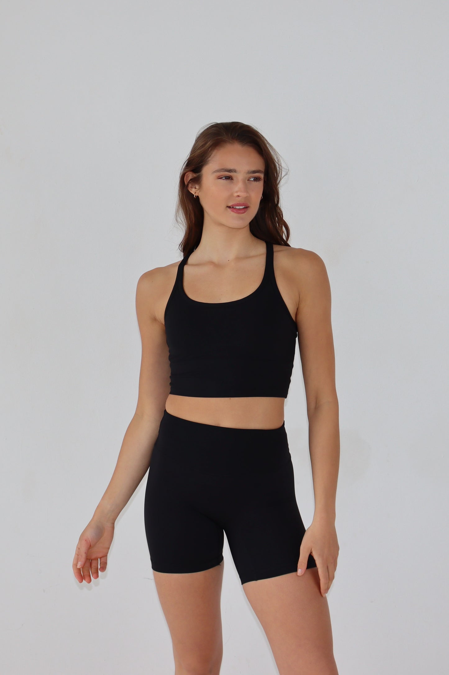 Freedom Racer Back Sports Bra - Black