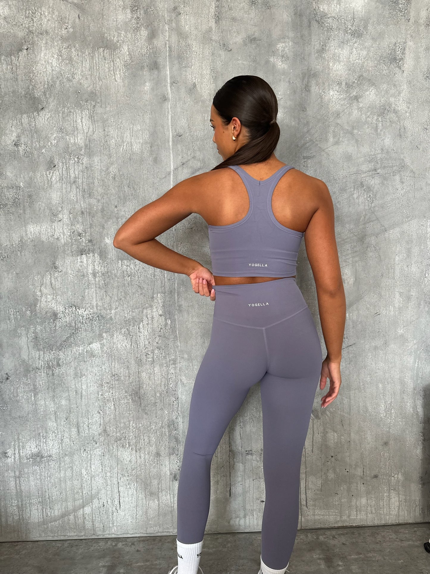 Freedom Racerback Sports Bra - Lavender