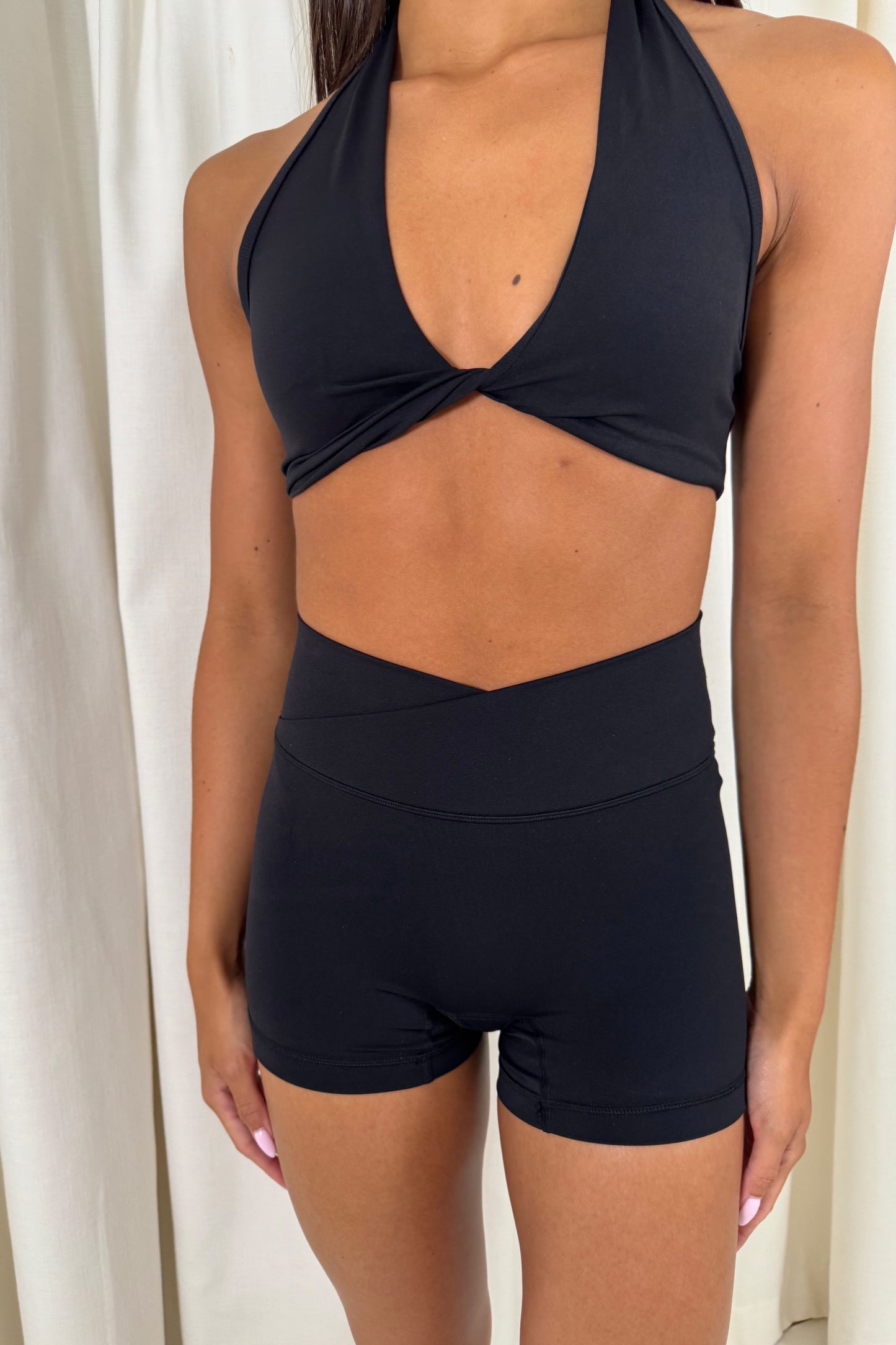 Freedom Wrap Shorts - Black