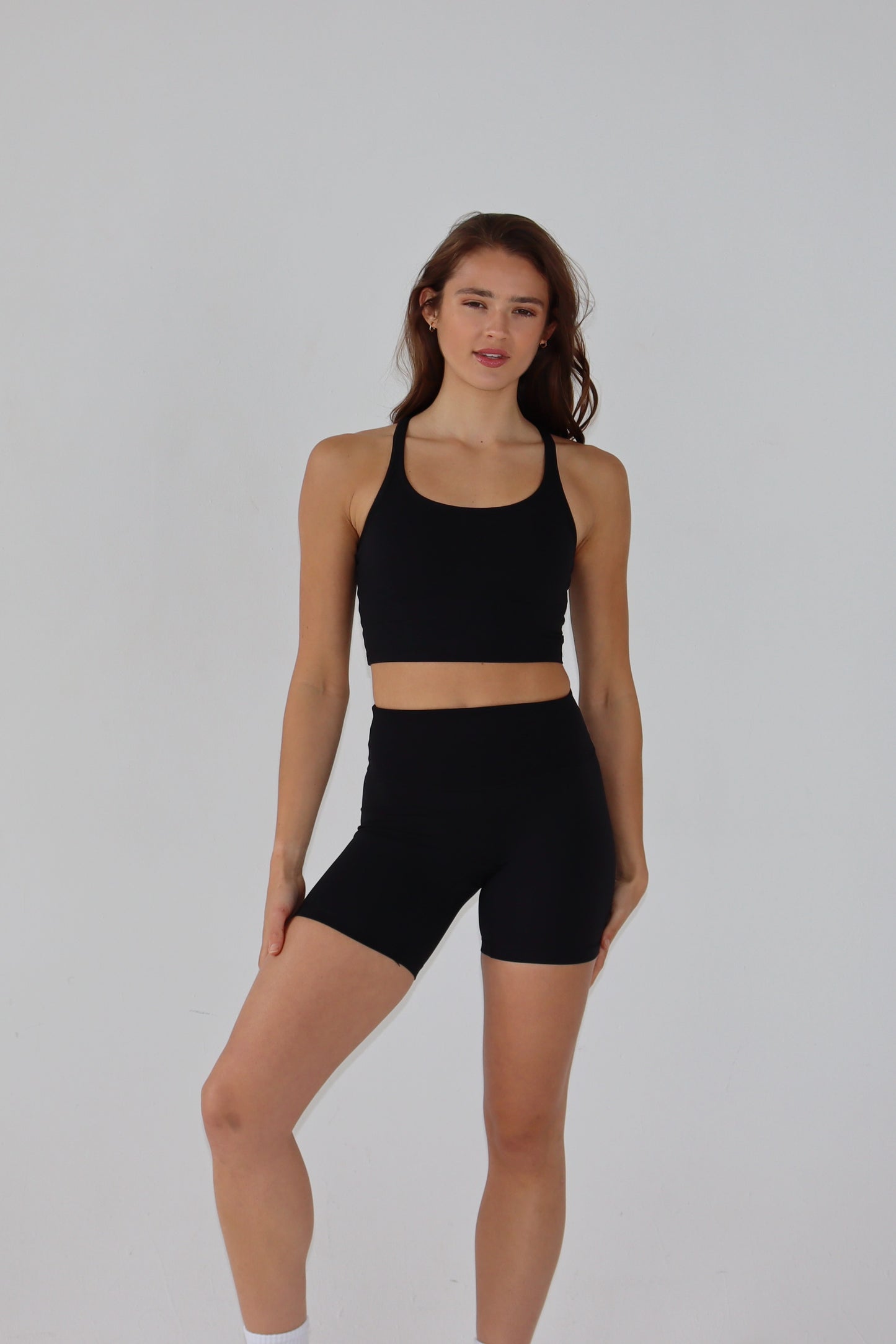 Freedom Racer Back Sports Bra - Black