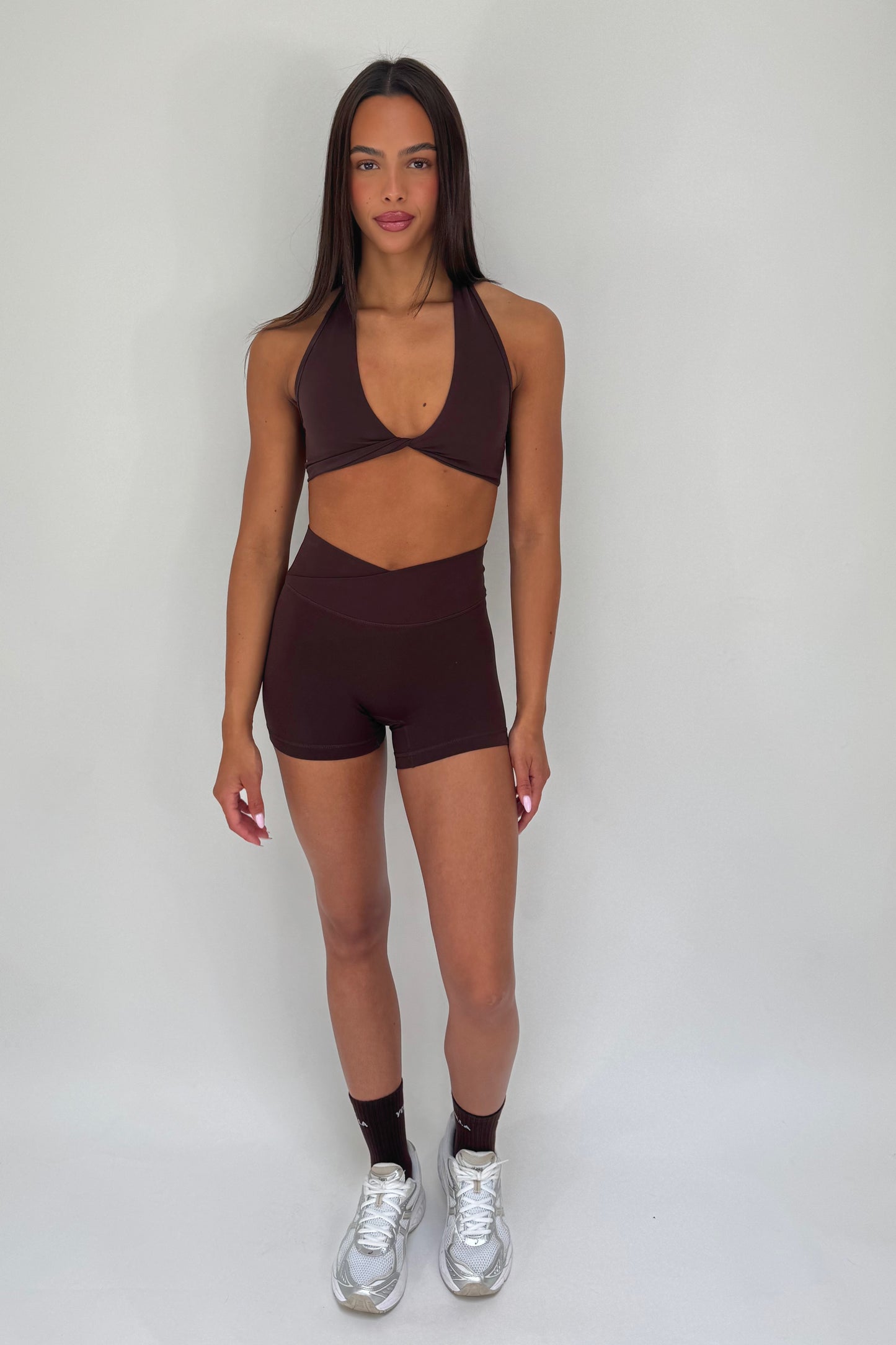Freedom Wrap Shorts - Cocoa Bean