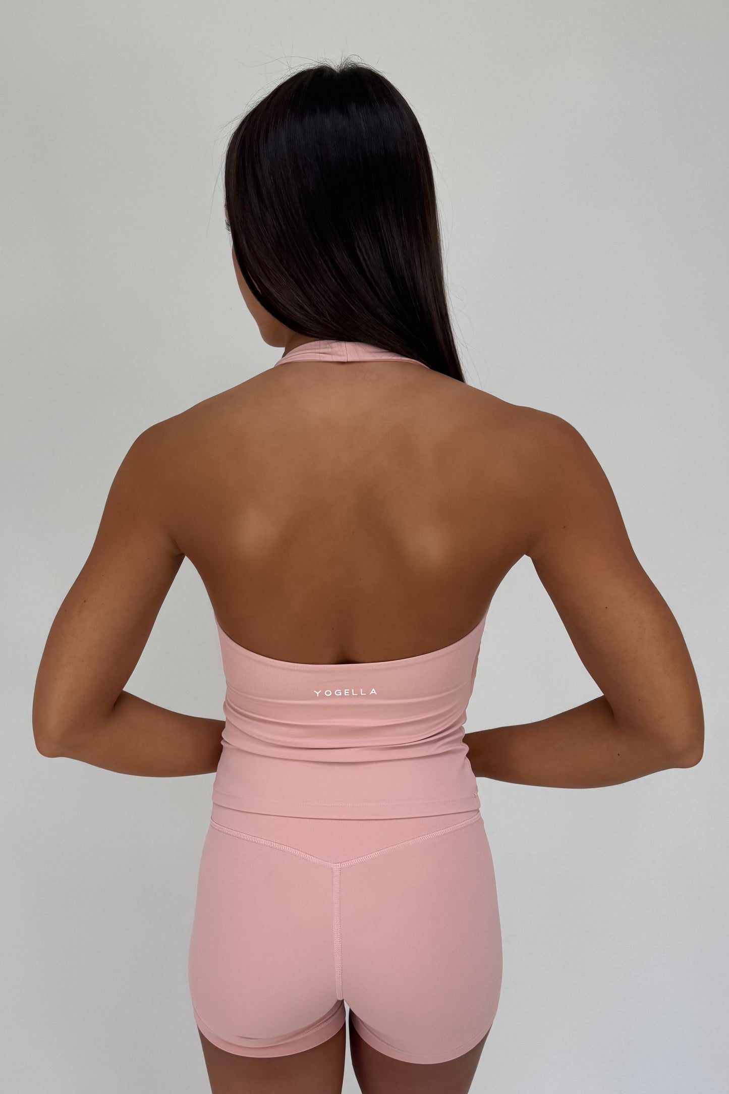 Wrap Halter Top - Ballet Pink