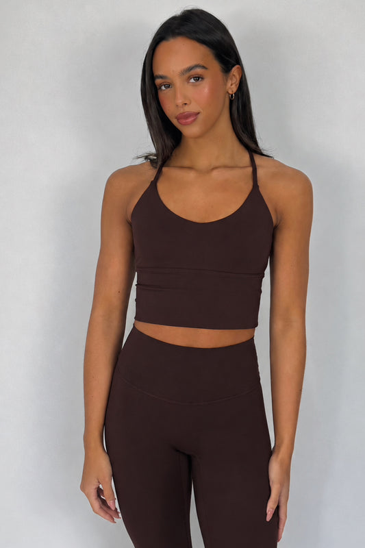 Freedom Apex Sports Bra - Cocoa Bean