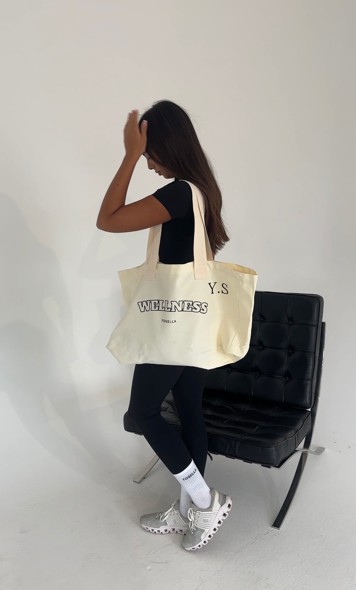 Wellness Natural Cotton Jumbo Tote Bag